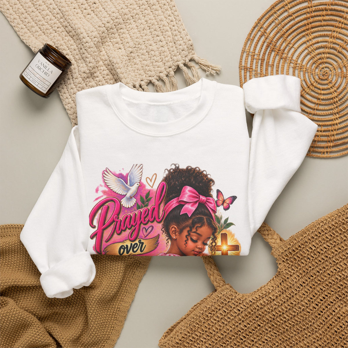 Prayed Over Before She Was Formed - Personalized Sweatshirt