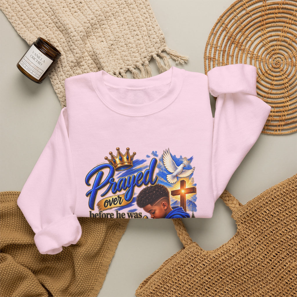 Prayed Over Before He Was Formed - Personalized Sweatshirt