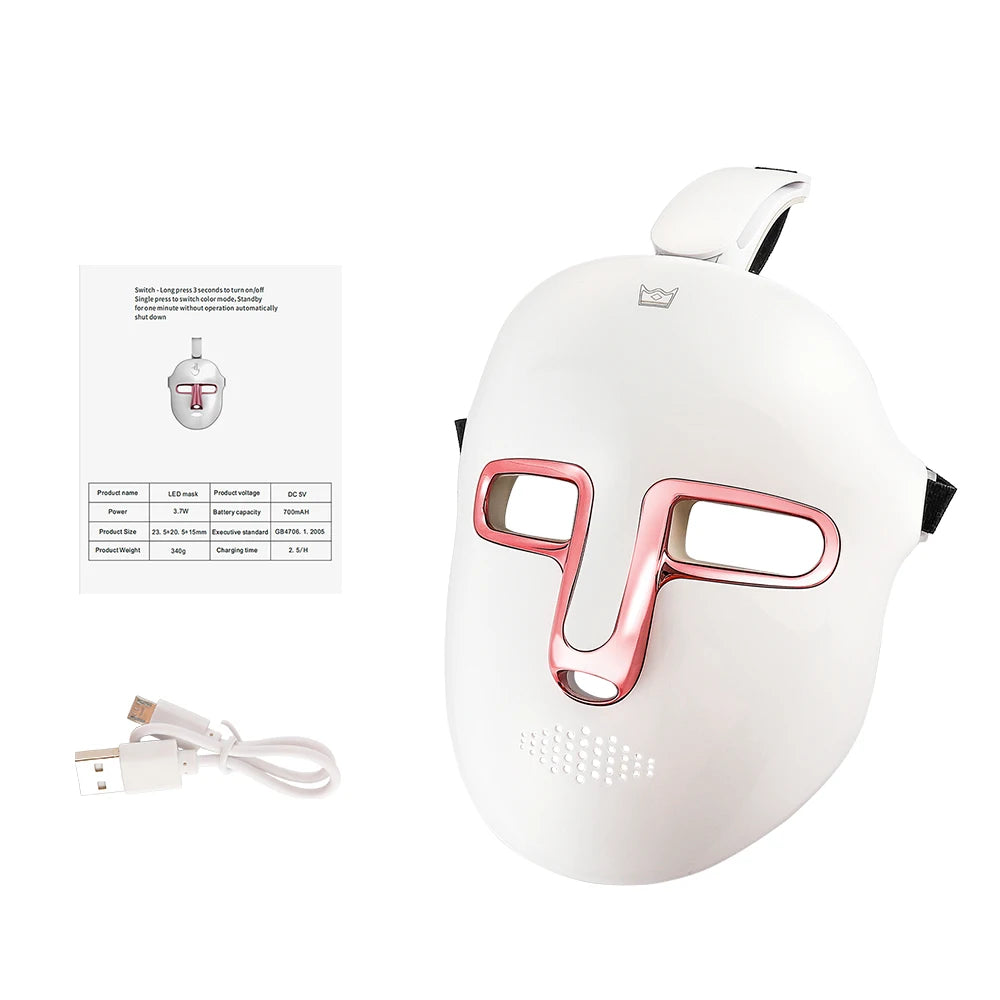 Wireless Photon LED Face Mask